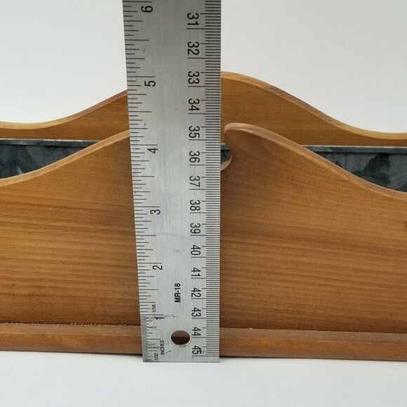 Vintage Woodpecker Woodware Letter Rack Planter Country Decor Primitive New - Picture 11 of 12